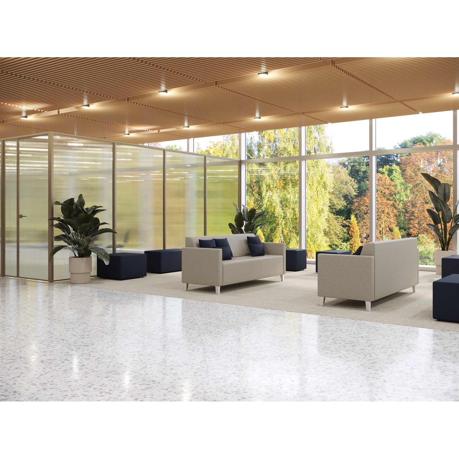 Flexxform Frame Ottomans — additional manufacturer image