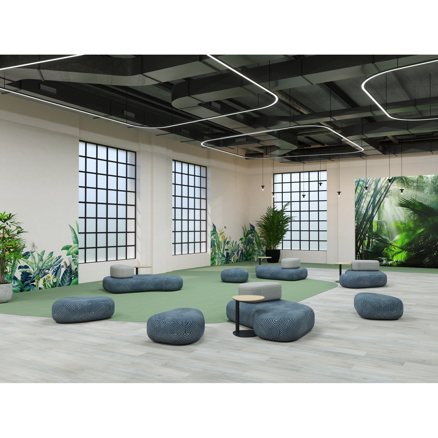 Flexxform Koa Ottoman — additional manufacturer image