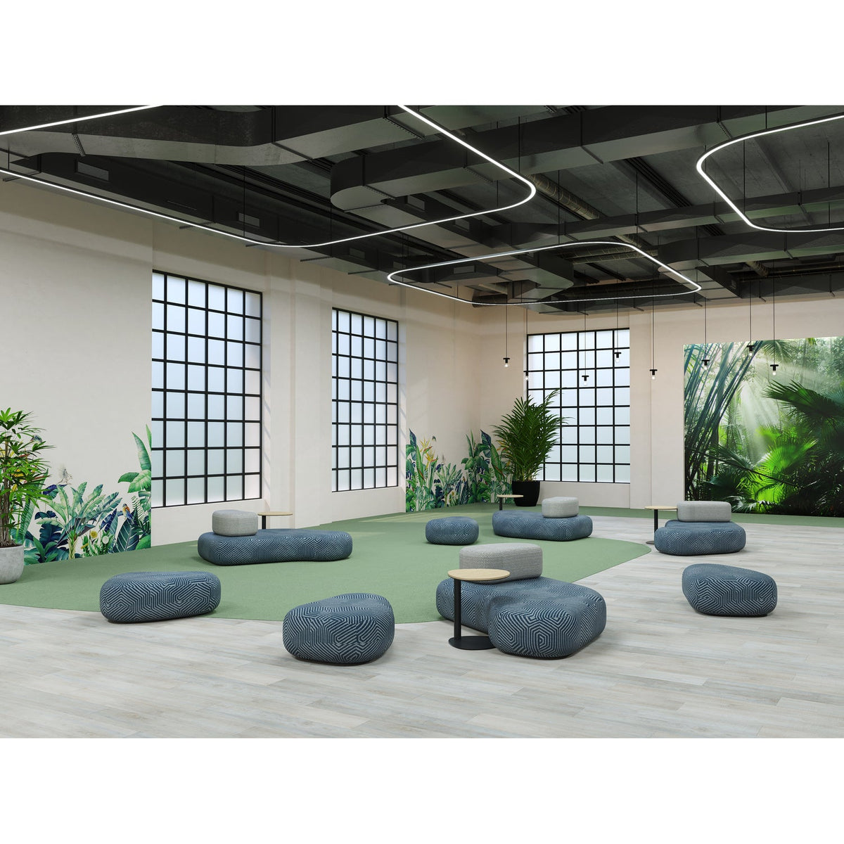 Flexxform Koa Ottoman — additional manufacturer image