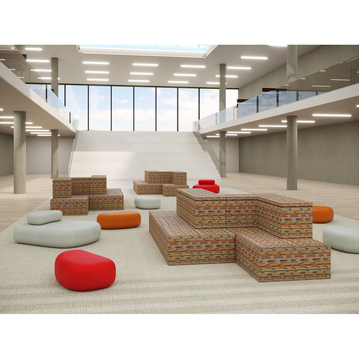 Flexxform Koa Ottoman — additional manufacturer image