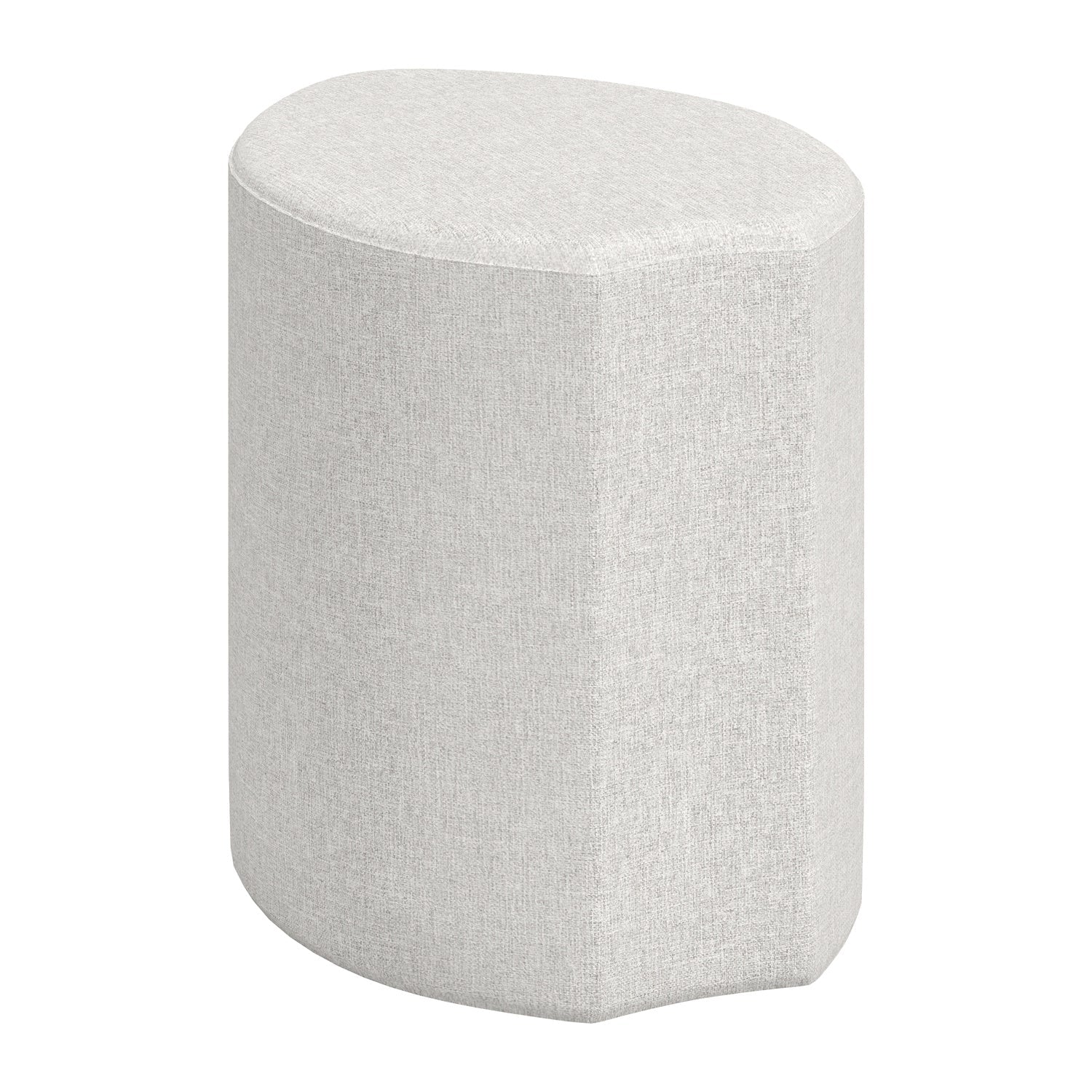 Flexxform Frame Ottomans — 18''H Leaf-Shaped — 15" × 21.5" × 18" — LEE18-EF