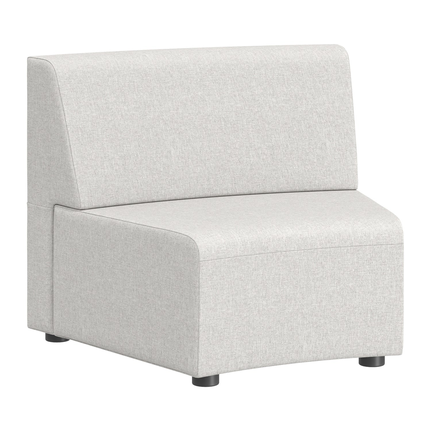 Flexxform Ace Junior Modular Lounge Seating — Junior 30° Inside Curve — 35" × 28" × 28" — ACEJ30I
