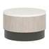 Flexxform Sky Tables — 20"Dia x 12"H Plinth Base + Corian Base — SKY2012-PBCT