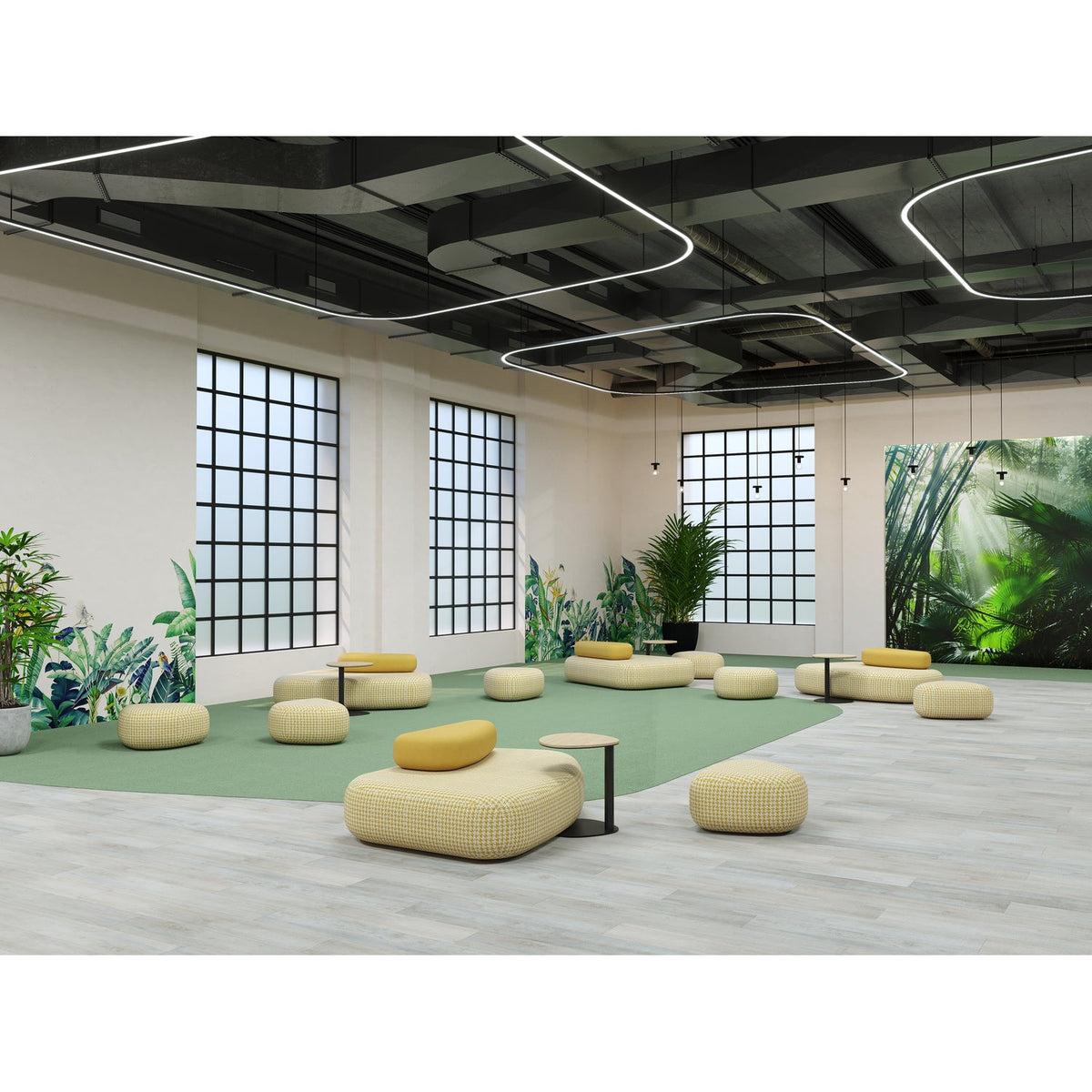 Flexxform Koa Ottoman — additional manufacturer image