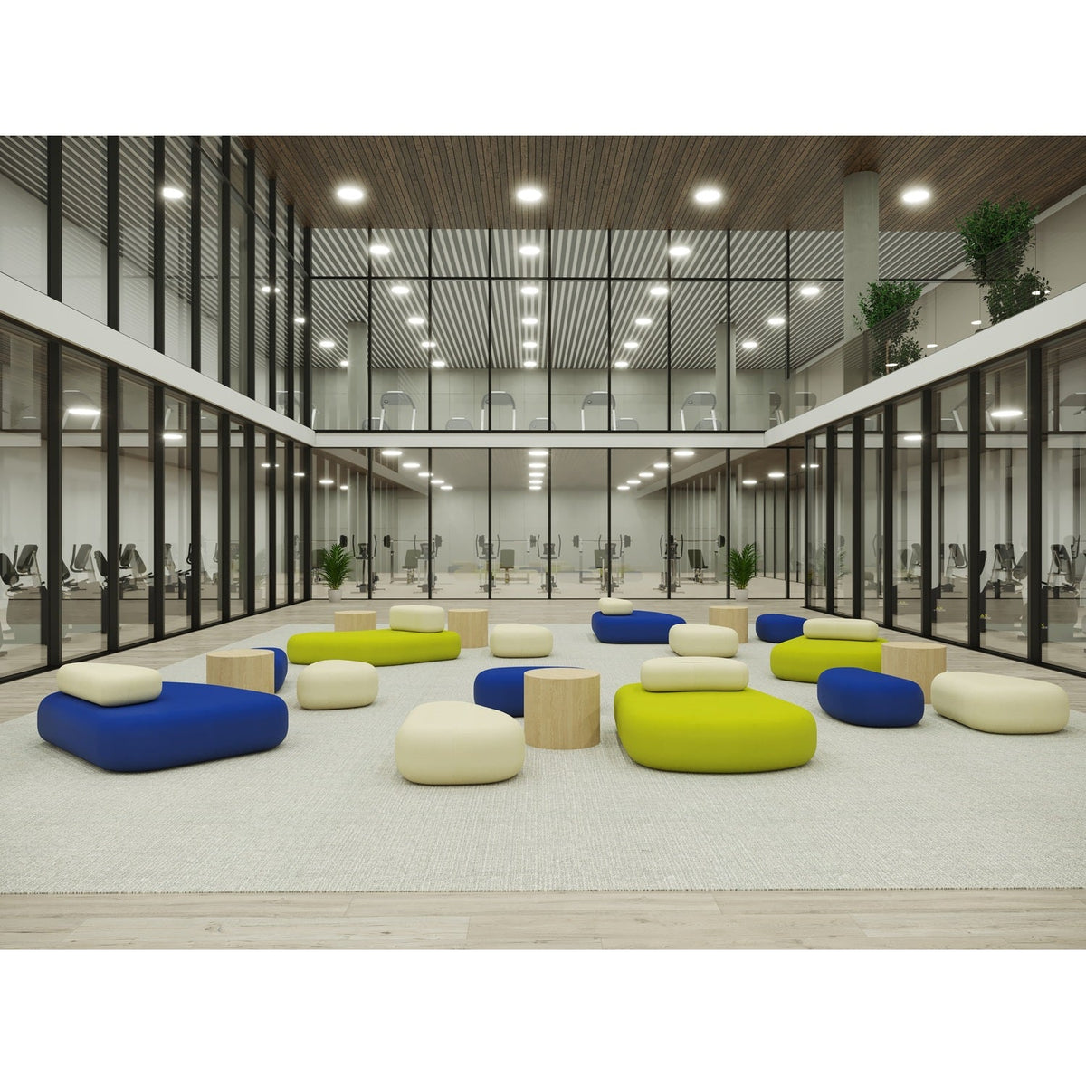 Flexxform Koa Ottoman — additional manufacturer image