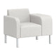 Flexxform Thk + Thn Waterfall Junior — Junior One Seat with Thick Left Arm — 29.75" × 20.25" × 24.25" — TTWJ1-TL
