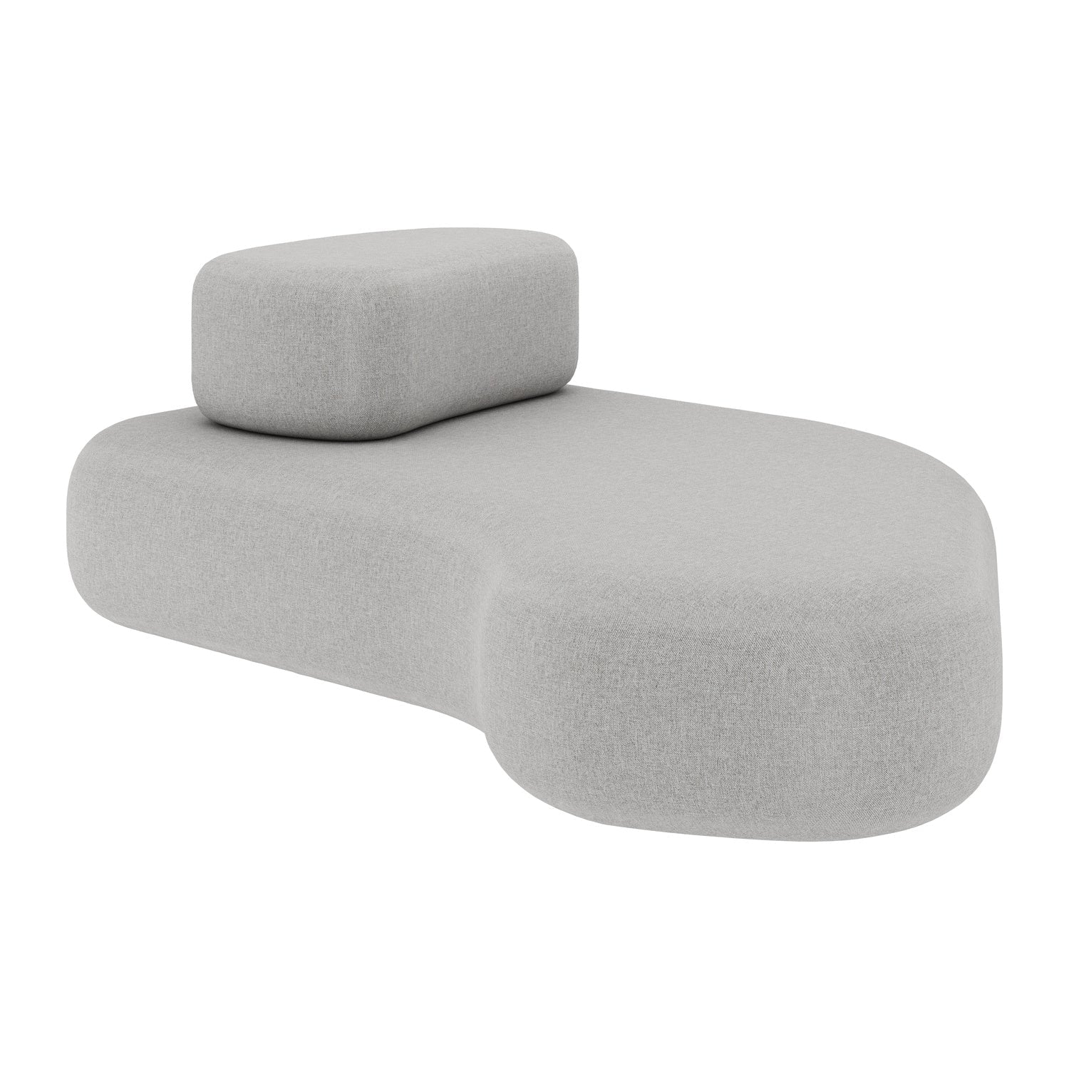 Flexxform Koa Ottoman — Koa 3 Pouf — 40" × 57" × 25" — KOA3