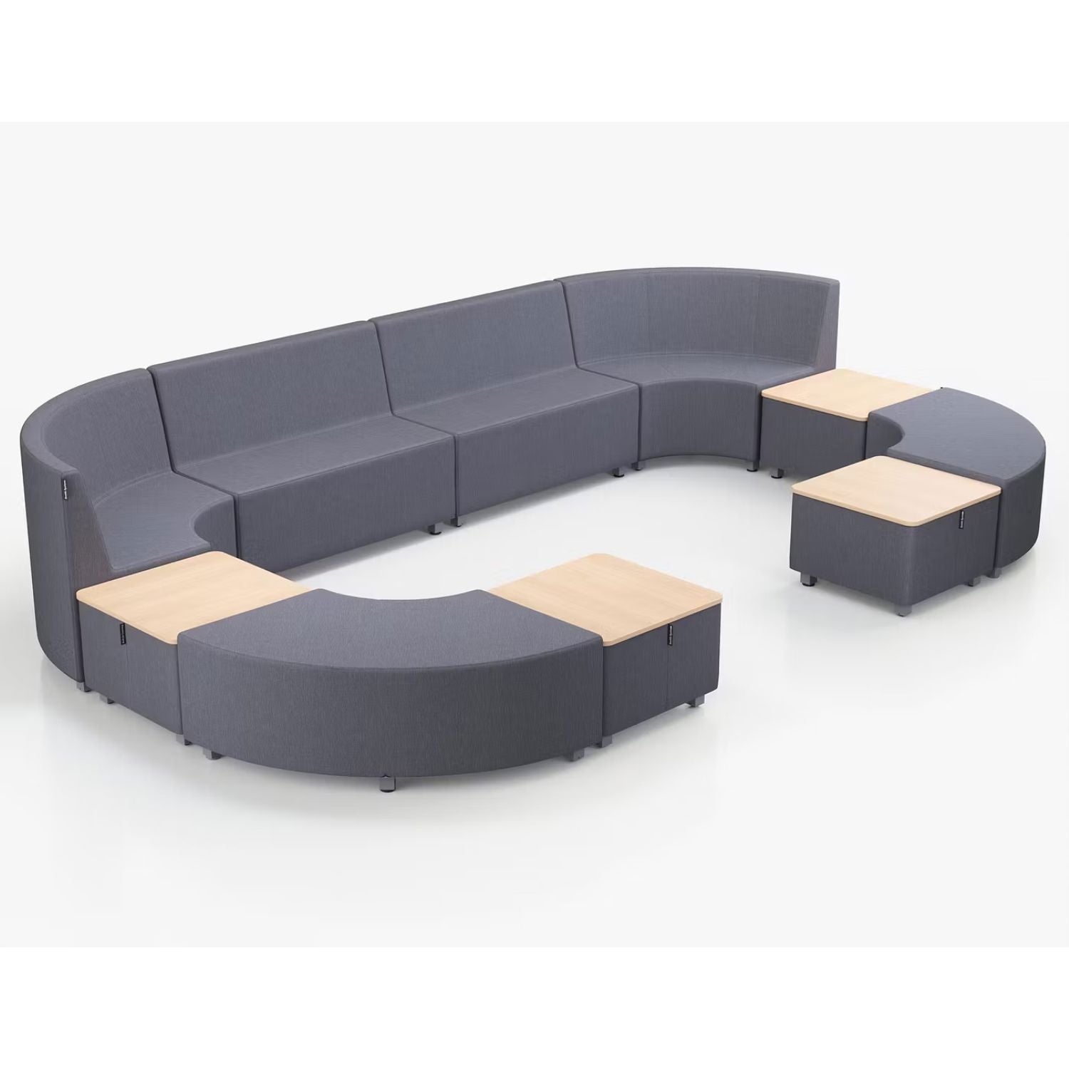 Flowform Modular Soft Seating | Flexible K-12 Classroom Furniture Ottomans, Modular Seating, Lounge Seating Smith System 