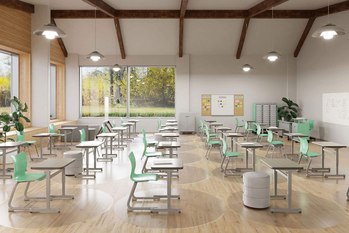 Groove Cantilever Student Chair | Smith System | Ergonomic School Seating Classroom Chairs, Stack Chairs, Student Chairs, Cafe Chairs Smith System 