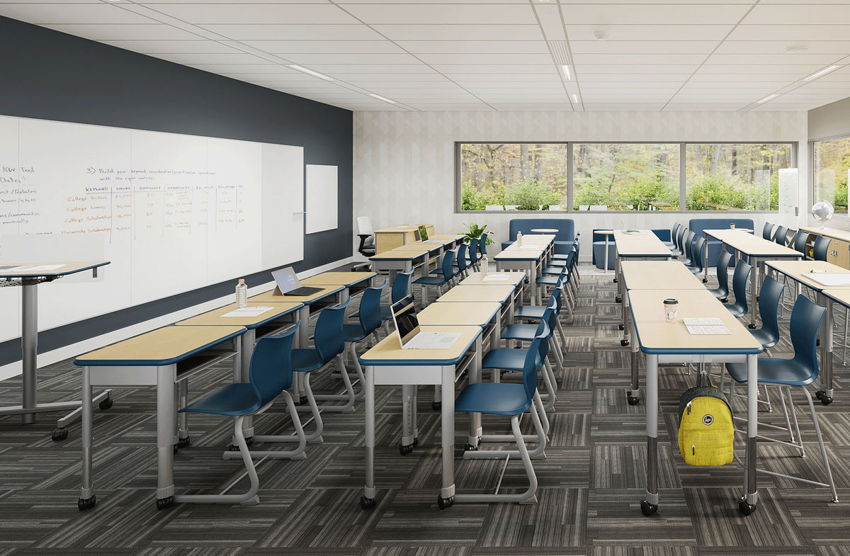 Groove Cantilever Student Chair | Smith System | Ergonomic School Seating Classroom Chairs, Stack Chairs, Student Chairs, Cafe Chairs Smith System 