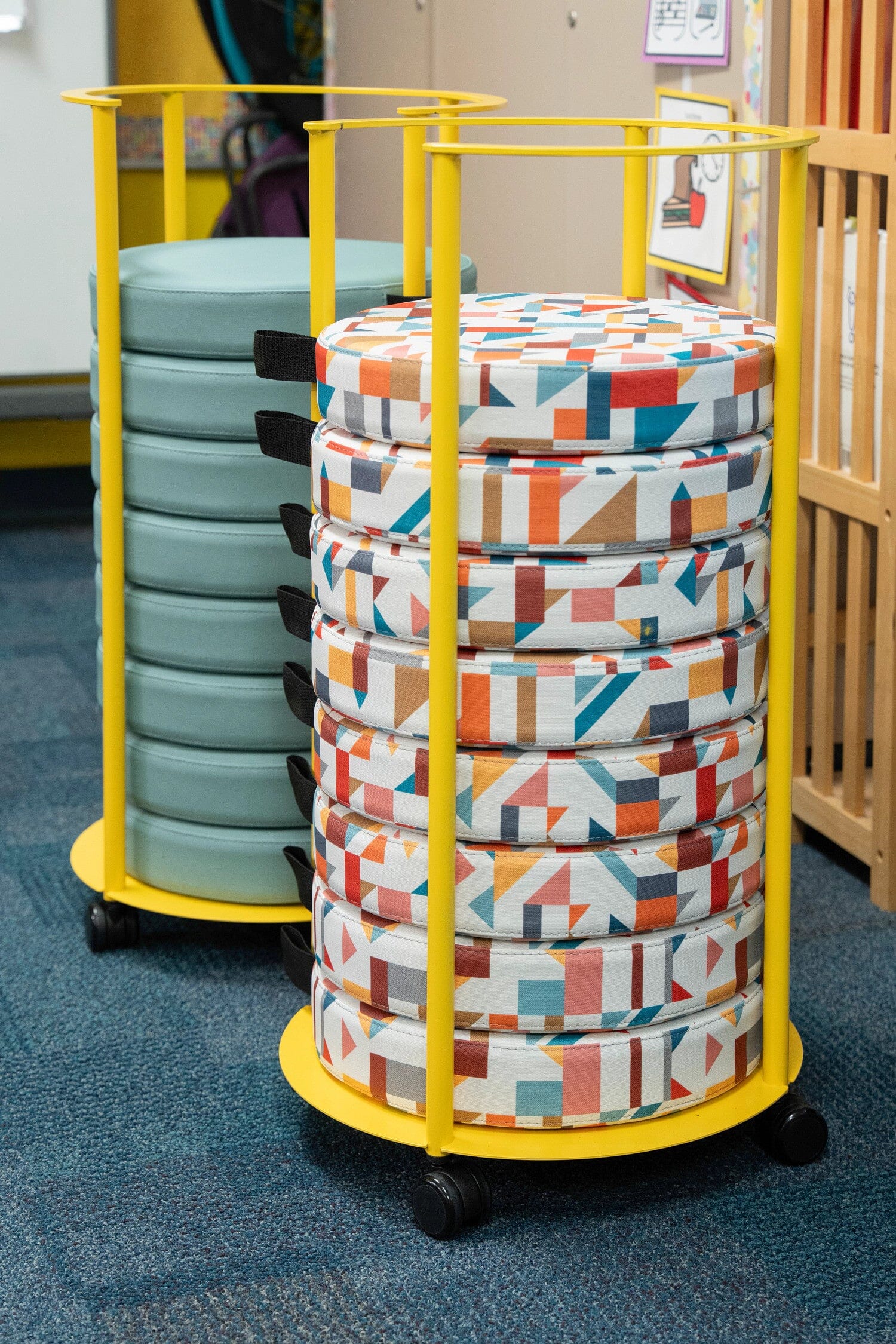 Imaginasium | Blocks & Blips Modular Lounge Seating, Student Modular Seating KI 