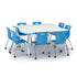 Inspire Ogee Table Classroom Tables Alumni Educational Solutions 