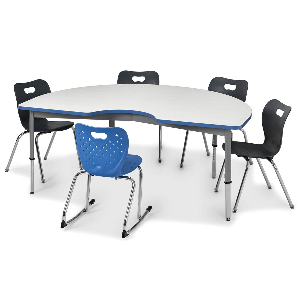 Integrity Kidney Table Classroom Tables Alumni Educational Solutions 