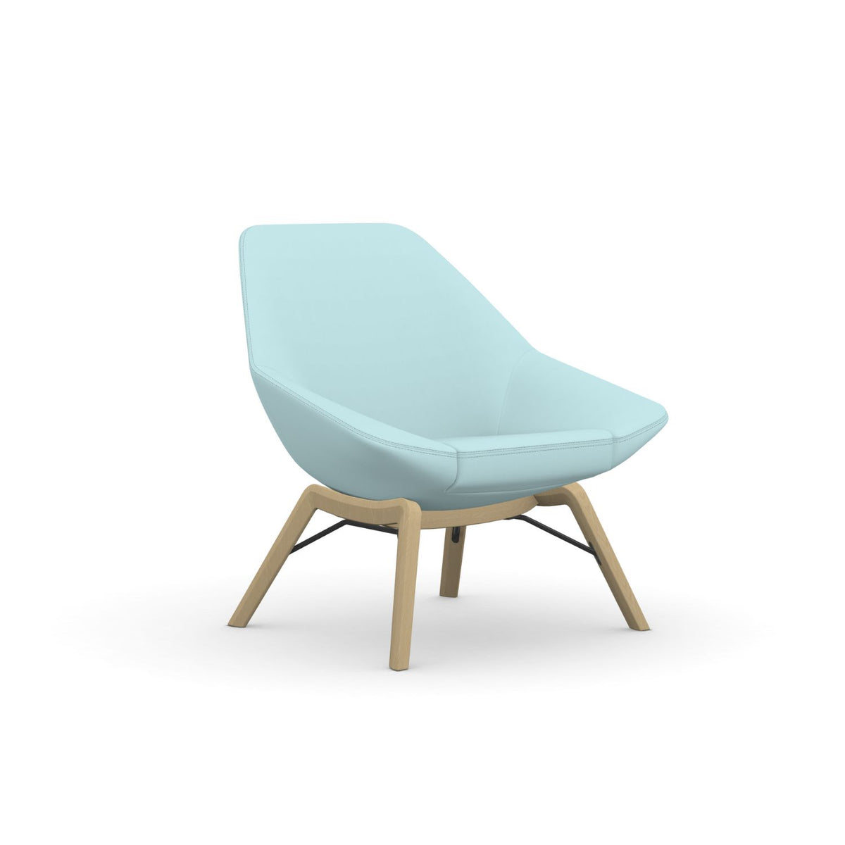 Jax Mid-Back Lounge Chair Lounge Seating 9to5 Seating 