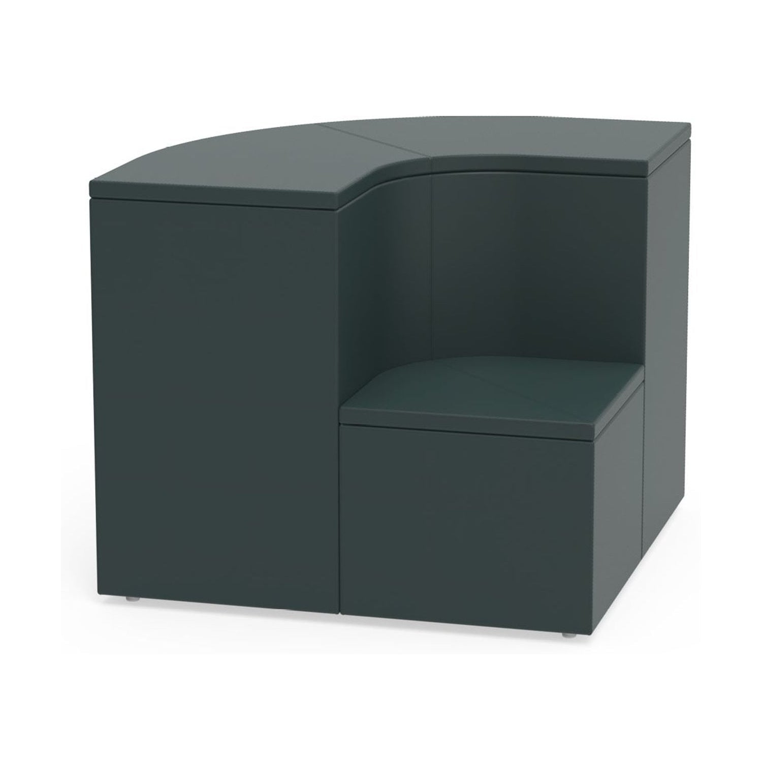 KI Clamber Tiered Seating: Two-tier inside corner