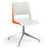 KI Doni Guest Chair | Four-star Swivel Base | 2 Tone Shell Guest Chair KI 