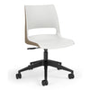 KI Doni Task Chair 2-Tone | Armless & with Arms | 5 Star Base Light Task Chair, Conference Chair, Computer Chair, Meeting Chair KI 