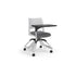 KI Learn2 doni upholstered chair with worksurface