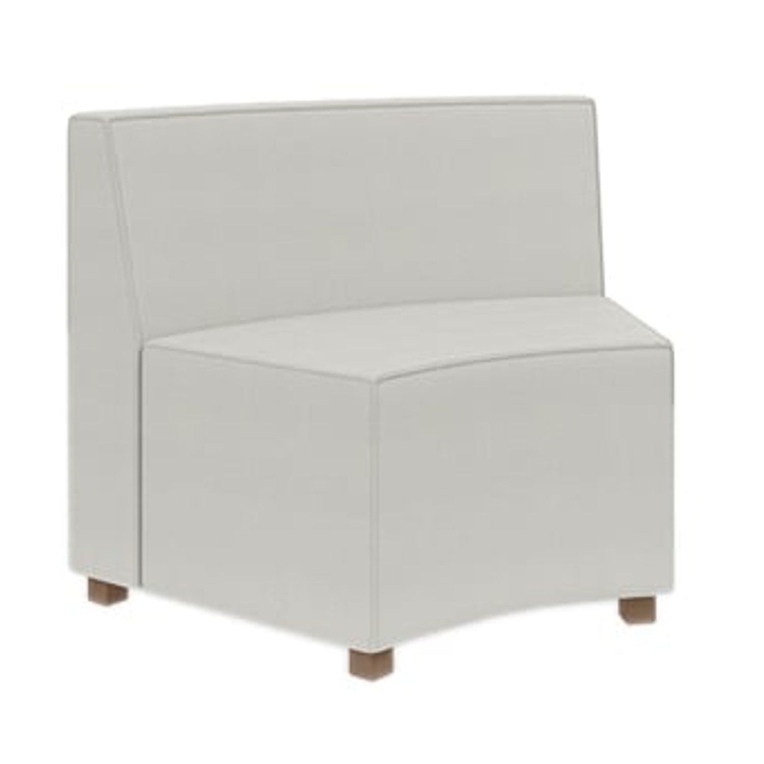 KI MyPlace Lounge Seating: Low-back inside 45° curve