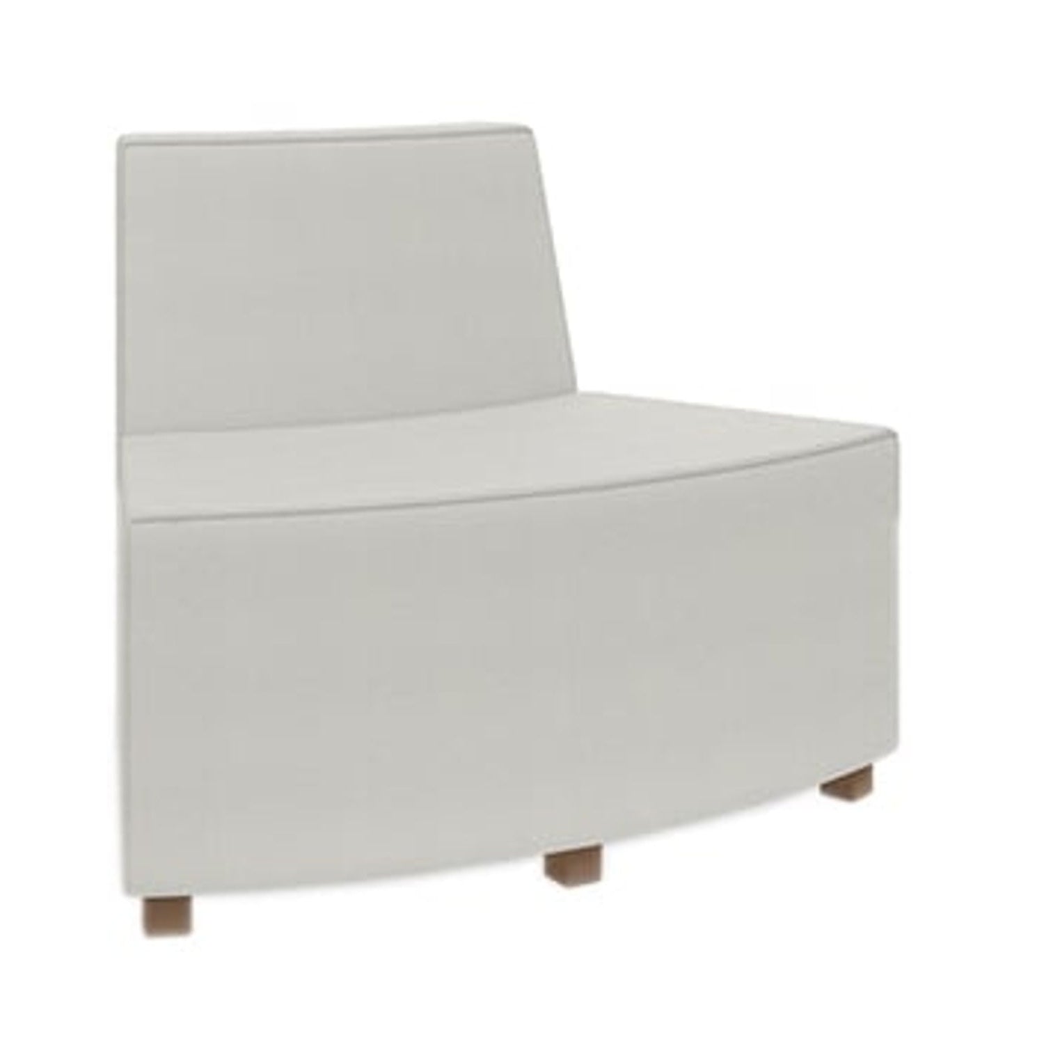 KI MyPlace Lounge Seating: Low-back outside 45° curve