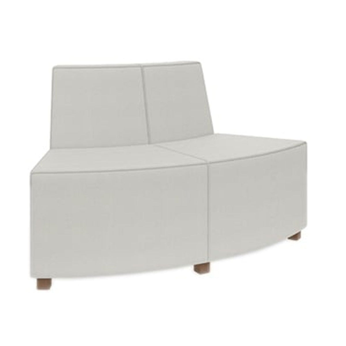 KI MyPlace Lounge Seating: Low-back outside 60° curve