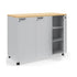 KI Ruckus Storage: Double-face 3×3 cubbies with doors