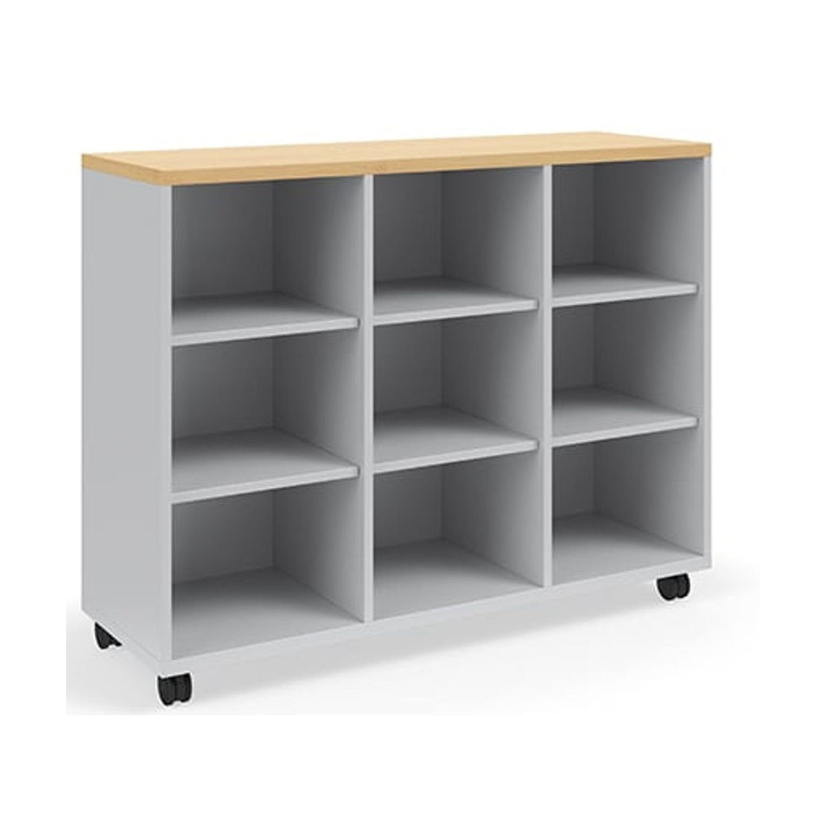 KI Ruckus Storage: Single-face 3×3 cubbies