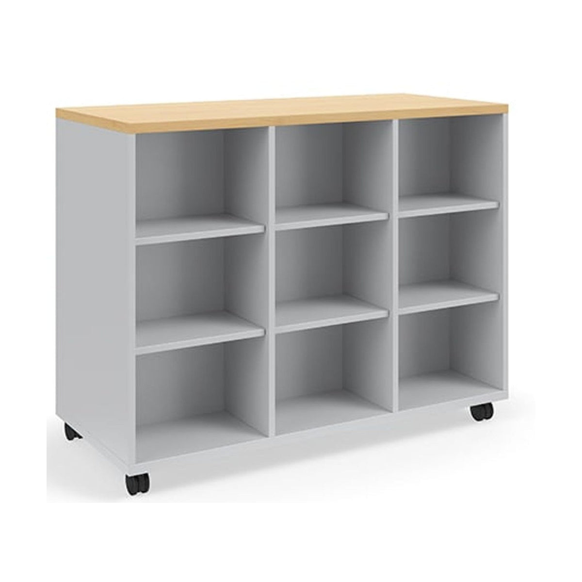 KI Ruckus Storage: Double-face 3×3 cubbies