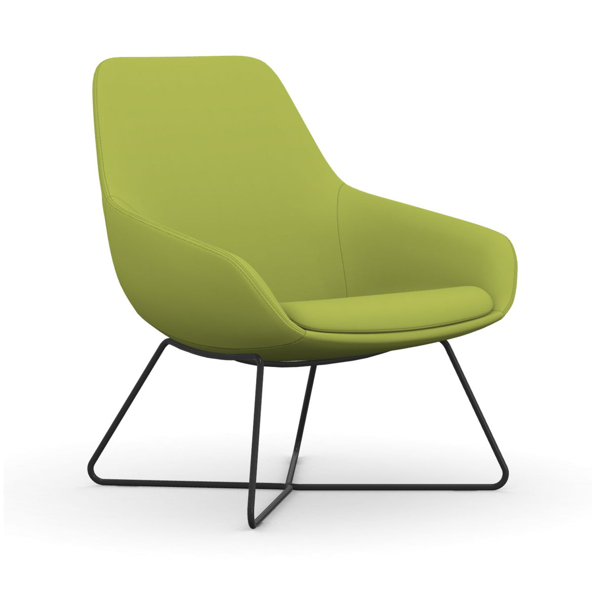 Lilly Midback Lounge Chair Lounge Seating 9to5 Seating 