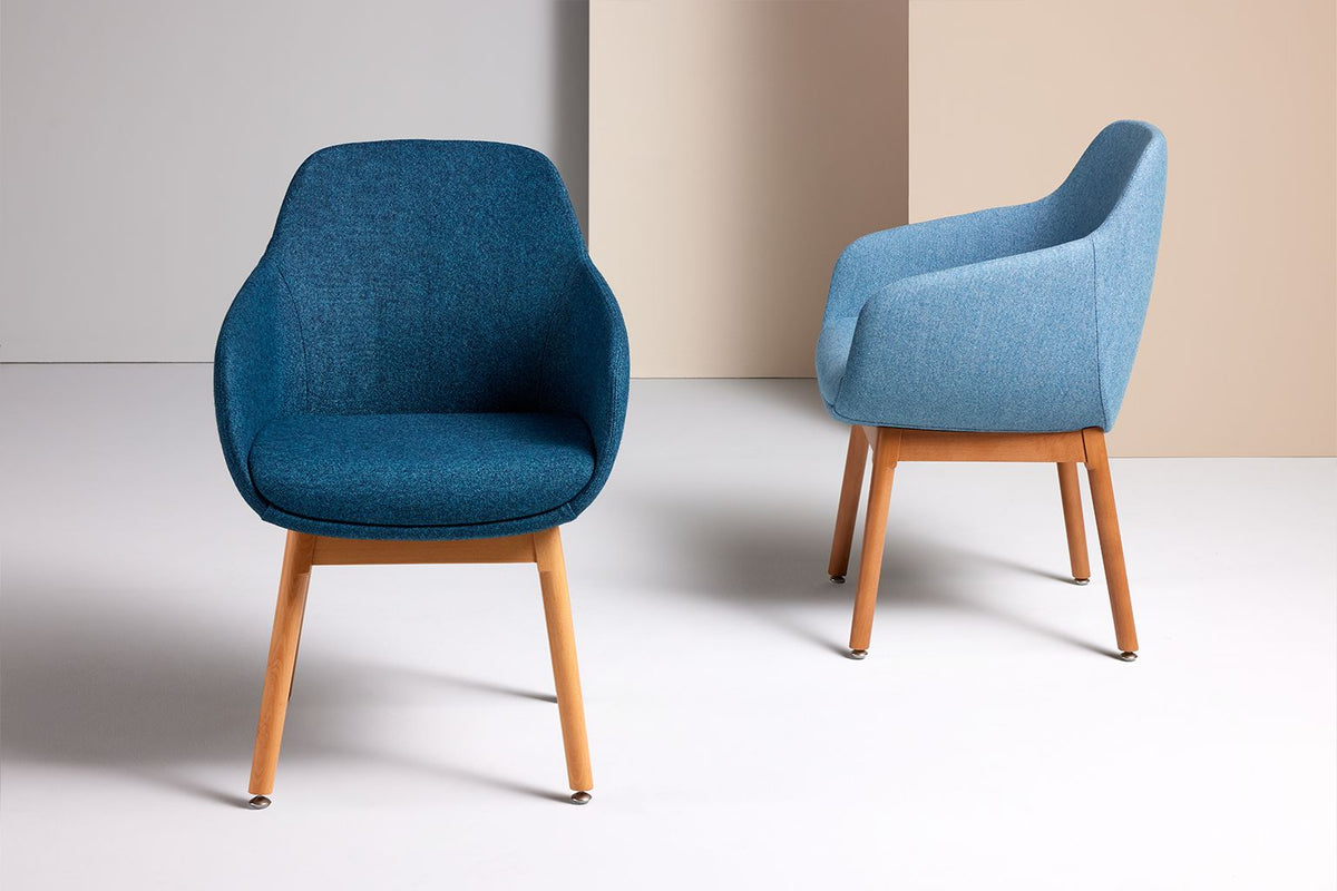 Lilly Side Lounge Chair Lounge Seating 9to5 Seating 