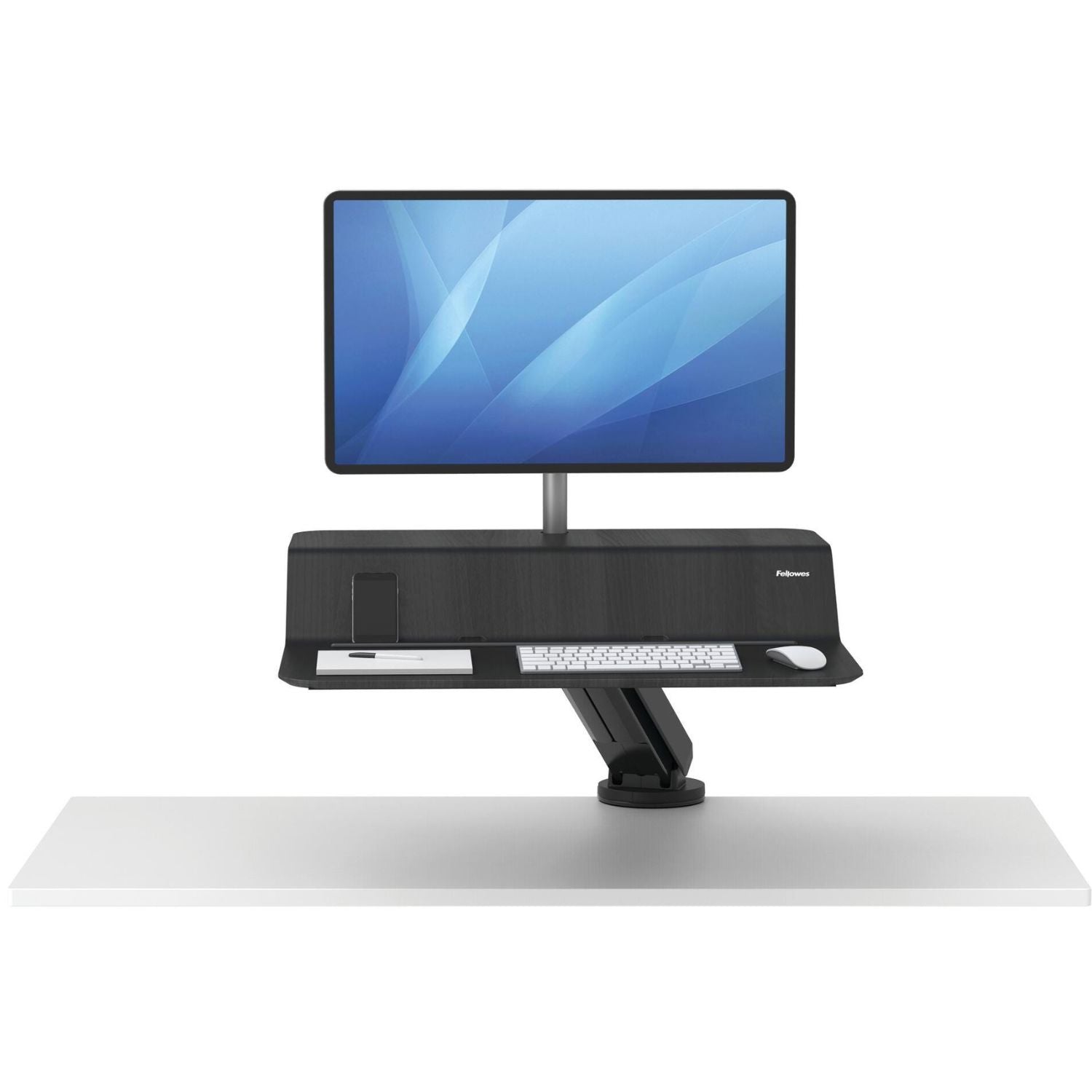 Lotus - RT1 | Sit-To-Stand - Single Monitor Arm Sit to Stand Fellowes 