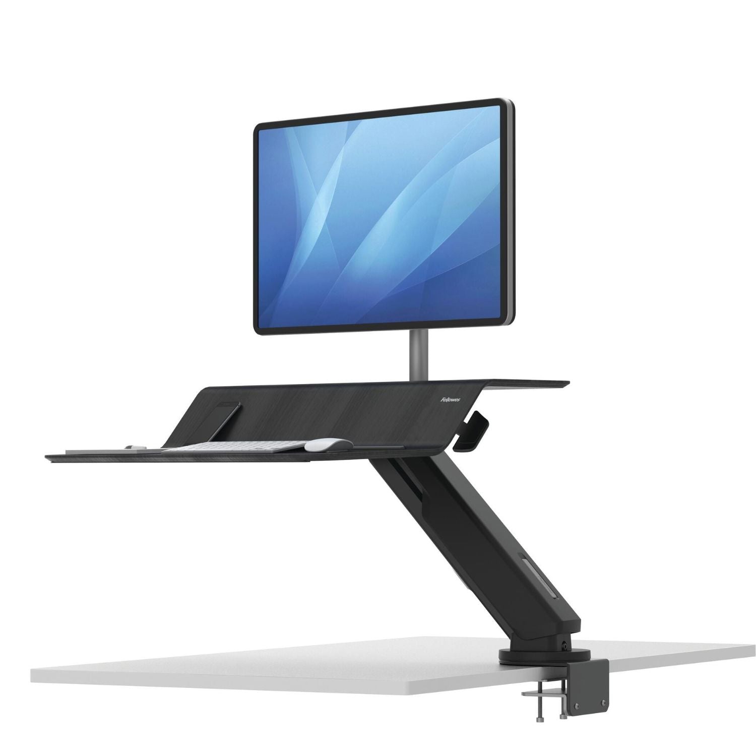 Lotus - RT1 | Sit-To-Stand - Single Monitor Arm Sit to Stand Fellowes 