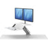 LotusRT2 | Sit-To-Stand - Dual Monitor Sit to Stand Fellowes 