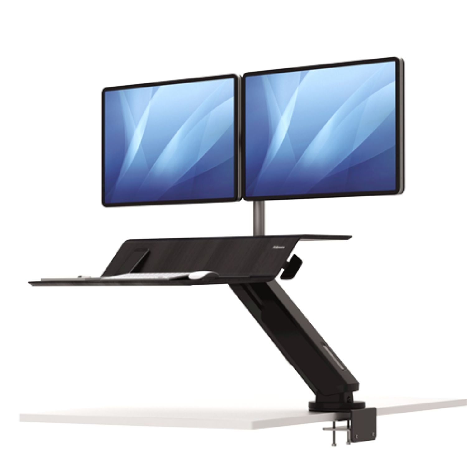 LotusRT2 | Sit-To-Stand - Dual Monitor Sit to Stand Fellowes 