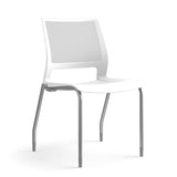 Lumin Series Four-Leg Stacking Chair | Ergonomic K-12 School & Classroom Seating Guest Chair, Cafe Chair, Stack Chair SitOnIt 