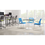 Lumin Wire Rod Stackable Chair for Schools | Contemporary Classroom & Library Seating Guest Chair, Cafe Chair, Stack Chair SitOnIt 