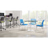 Lumin Wire Rod Stackable Chair for Schools | Contemporary Classroom & Library Seating Guest Chair, Cafe Chair, Stack Chair SitOnIt 