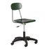 Gray-green Marquis metal-frame gas-lift lab stool with 5-star base and casters