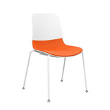 Mika Stackable Classroom Chairs | Upholstered or Plastic School Chairs Guest Chair, Cafe Chair, Stack Chair SitOnIt 