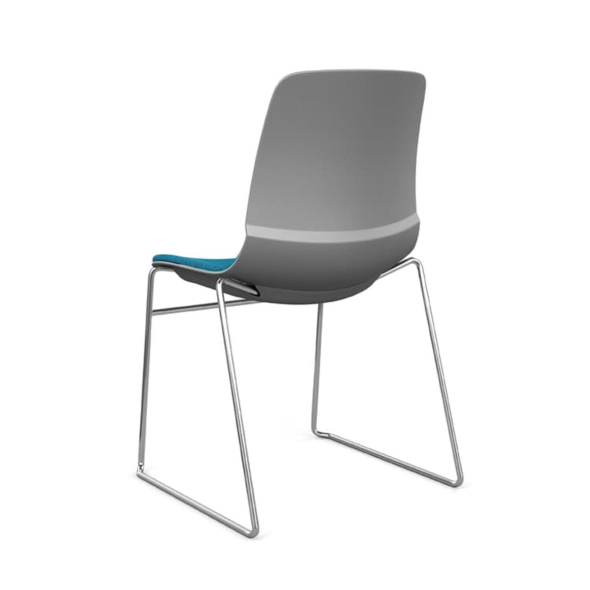 Mika Stackable Wire Rod Chair with Flex Back | Durable Classroom & Library Seating Guest Chair, Cafe Chair, Stack Chair SitOnIt 