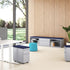 Milo Metal Storage by Workspace48 — manufacturer illustration; optional components may be shown