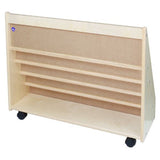 Mobile Book Rack | Classic Designs | Trojan Classroom Furniture Trojan Classroom Furniture 