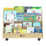 Mobile Book Rack | Classic Designs | Trojan Classroom Furniture Trojan Classroom Furniture 