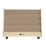 Mobile Book Rack | Classic Designs | Trojan Classroom Furniture Trojan Classroom Furniture 