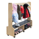 Mobile Coat Caddy | Trojan Classroom Furniture Coat Cubbies & Lockers Trojan Classroom Furniture 