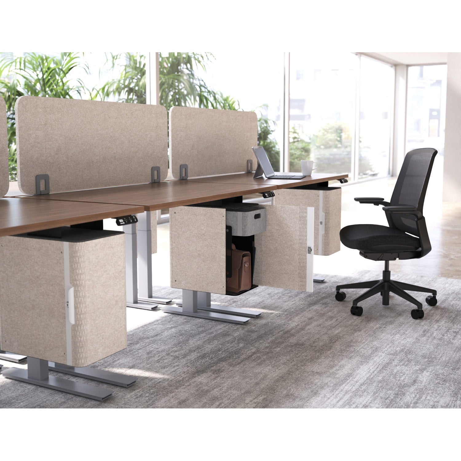 Mochi by Workspace48 — manufacturer illustration; optional components may be shown