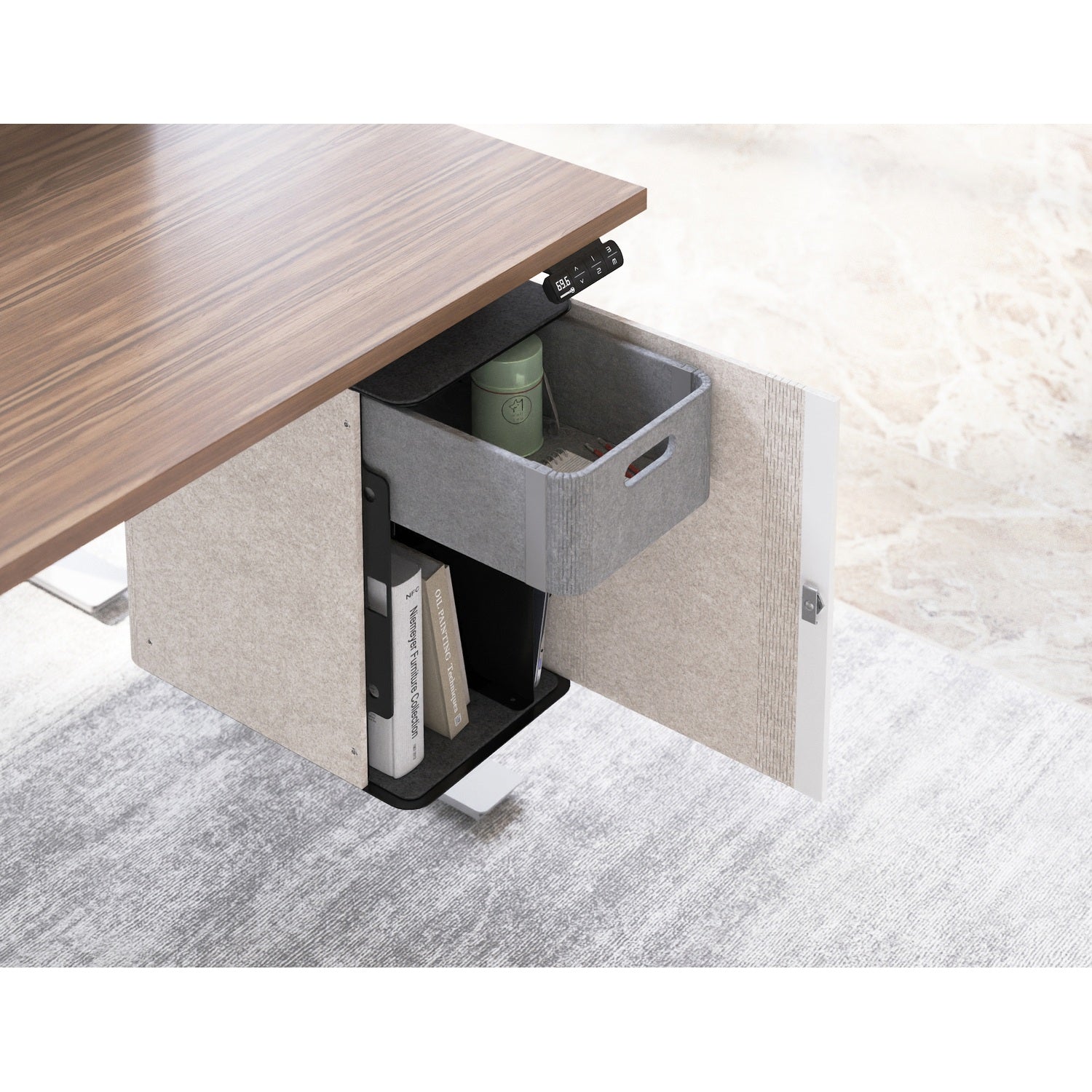 Mochi by Workspace48 — manufacturer illustration; optional components may be shown