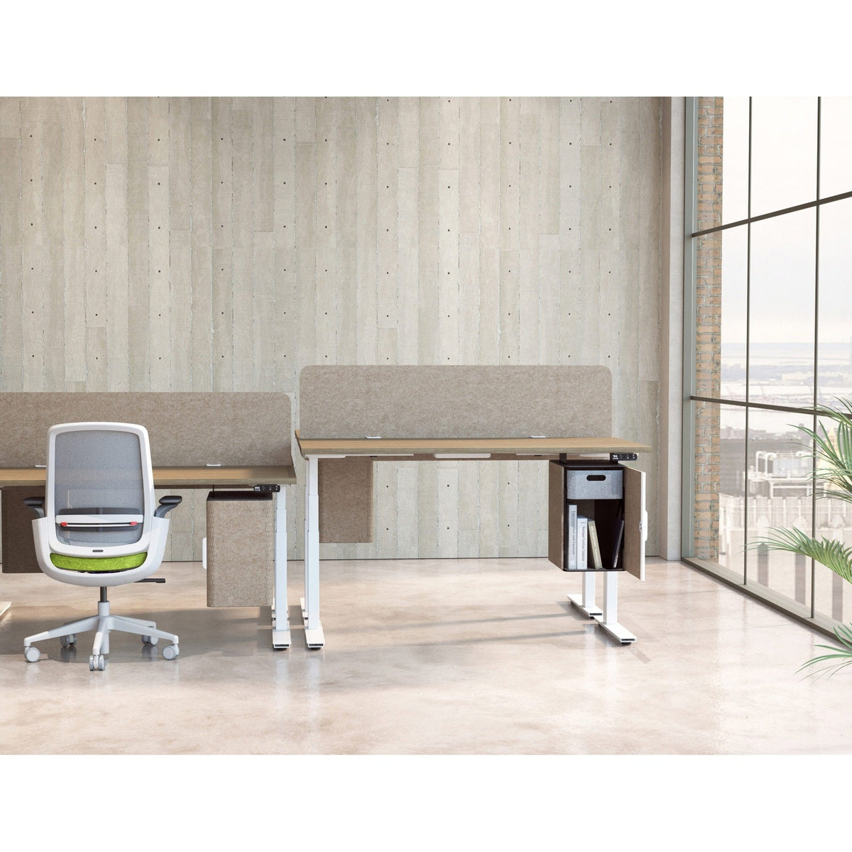 Mochi by Workspace48 — manufacturer illustration; optional components may be shown