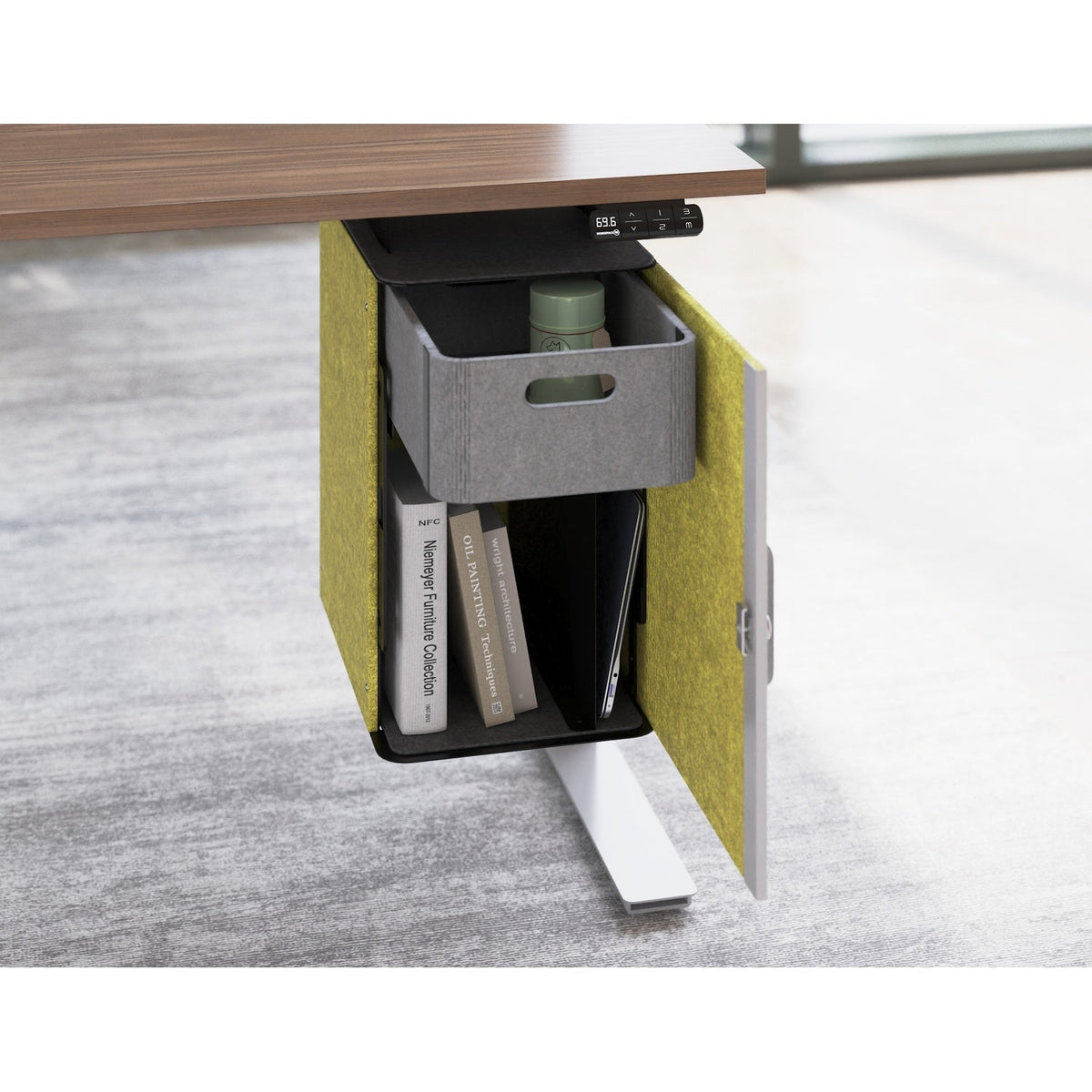 Mochi by Workspace48 — manufacturer illustration; optional components may be shown