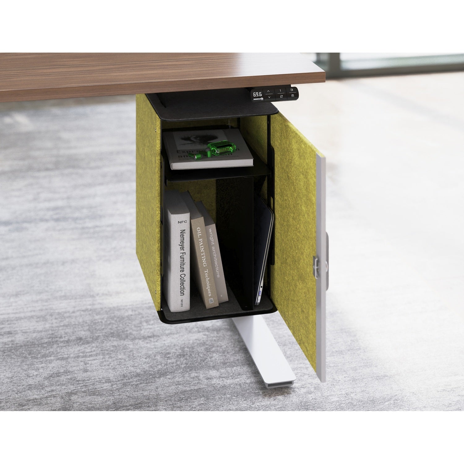 Mochi by Workspace48 — manufacturer illustration; optional components may be shown